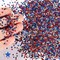 USA Glitter, 1.75 Oz/50g USA Accessories, Star Confetti Star Glitter for Resin Sparkle Chunky Glitters Sequins for USA Themed America Patriotic 4th of July Independence Day - Red White Blue